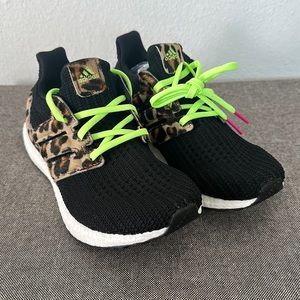 NWT Adidas Ultraboost Leopard and black. Men’s 5.5/ Women’s 7.